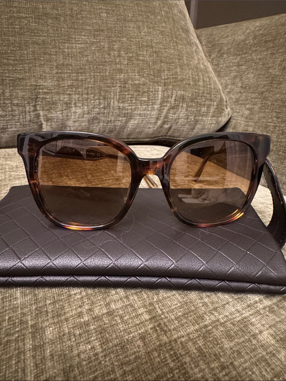 Bottega Veneta Brown Sunglasses LIKE NEW